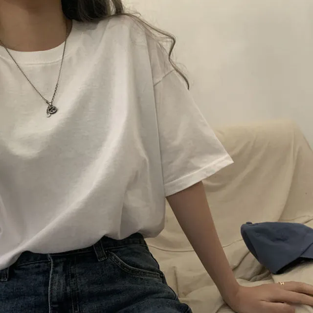 Kawaii Cute Casual Striped T-shirt