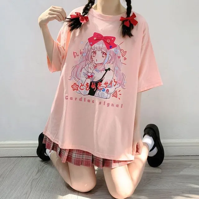 Kawaii Japanese Harajuku Anime Graphic T-Shirts