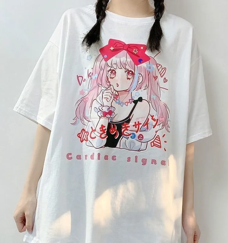 Kawaii Japanese Harajuku Anime Graphic T-Shirts