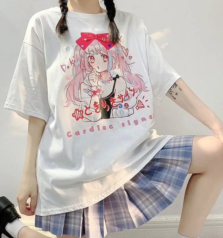 Kawaii Japanese Harajuku Anime Graphic T-Shirts