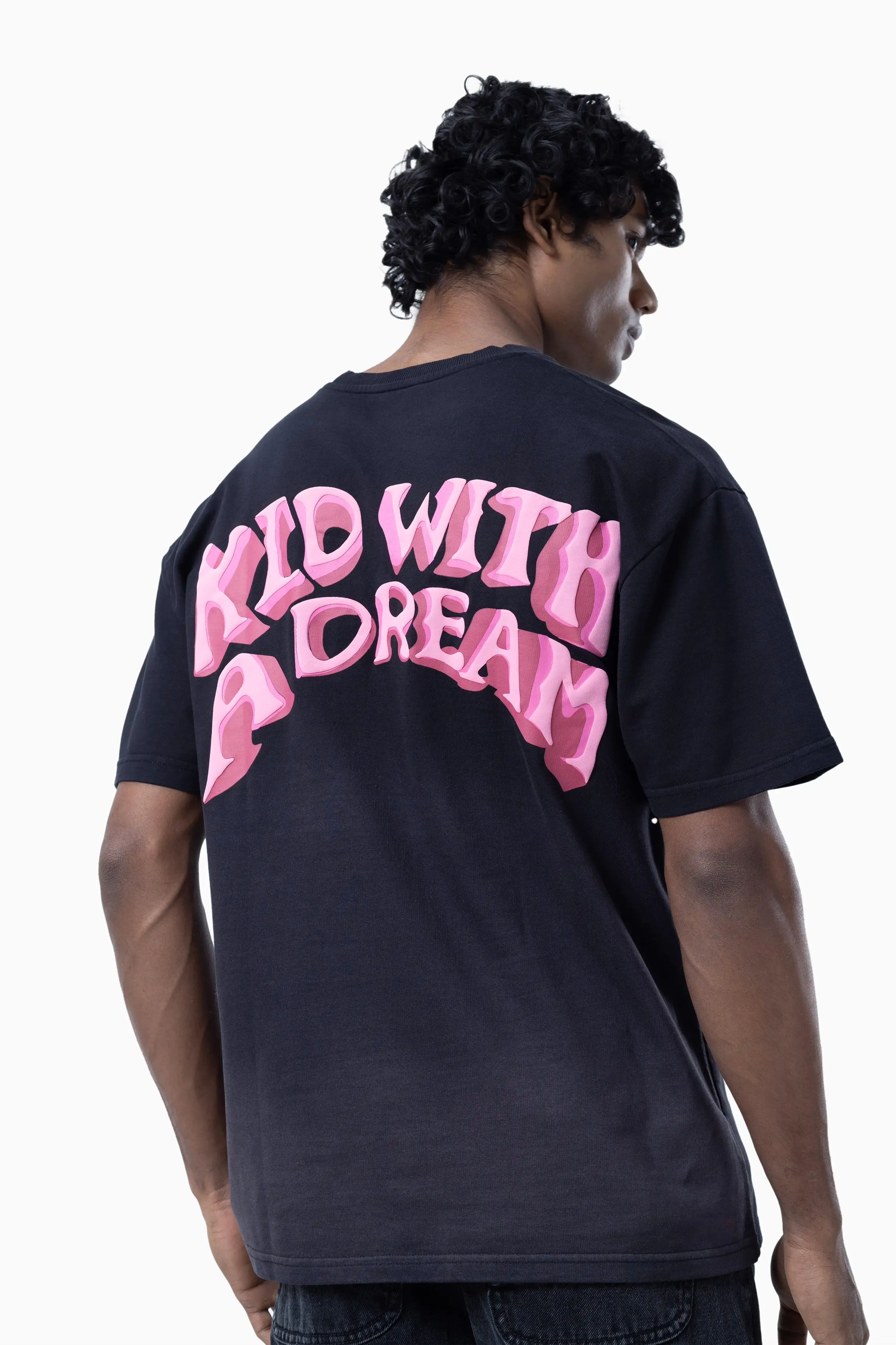 Kid With A Dream Pink T-Shirt