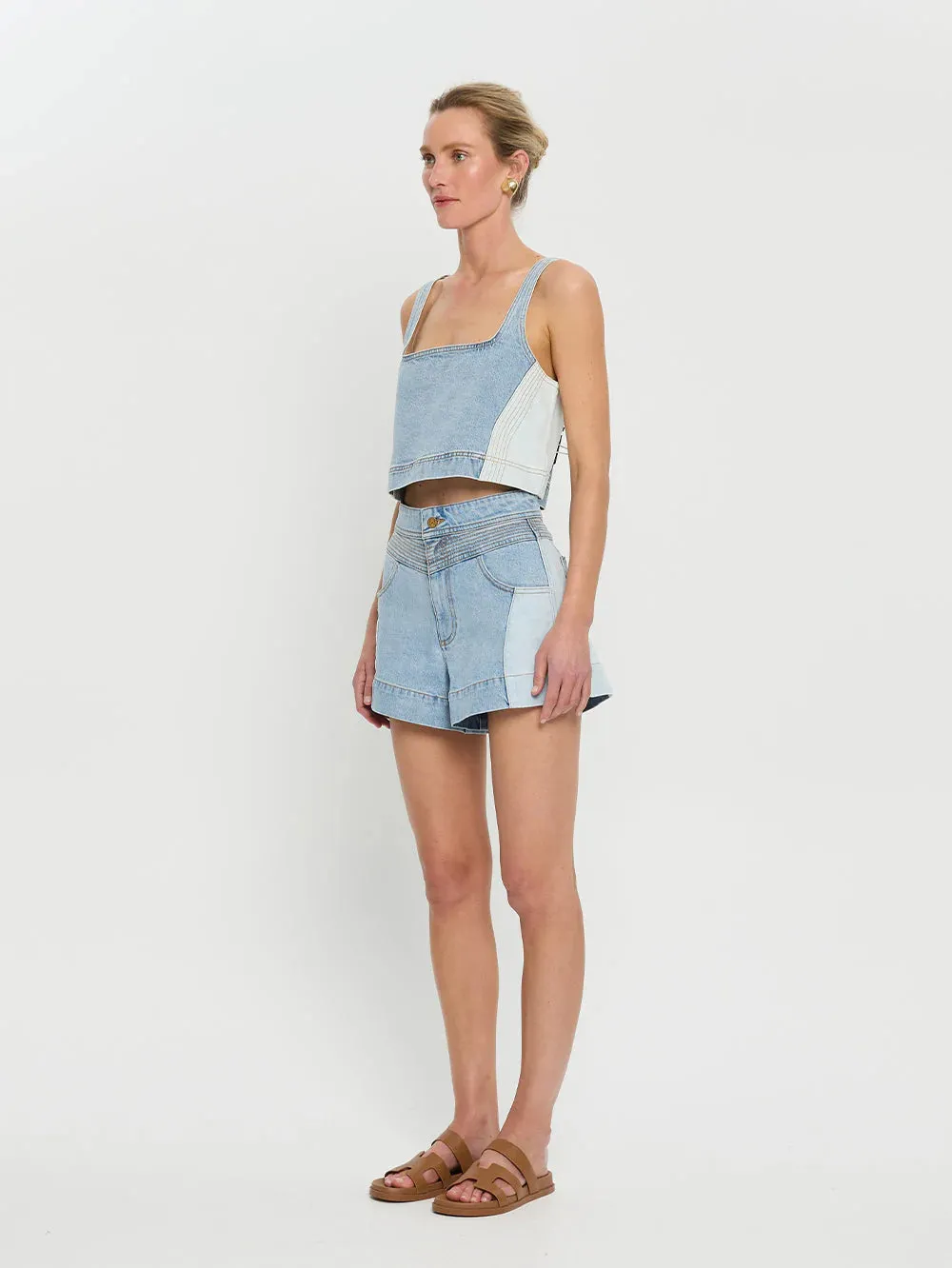 Kivari Carla Denim Top