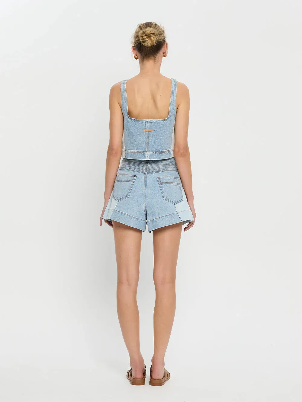 Kivari Carla Denim Top