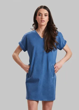 Knit Denim Lexie Dress