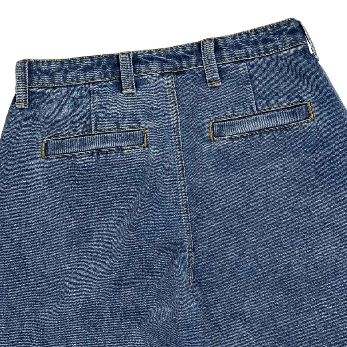 Krooked - Eyes Denim Twill Pants Stone Wash
