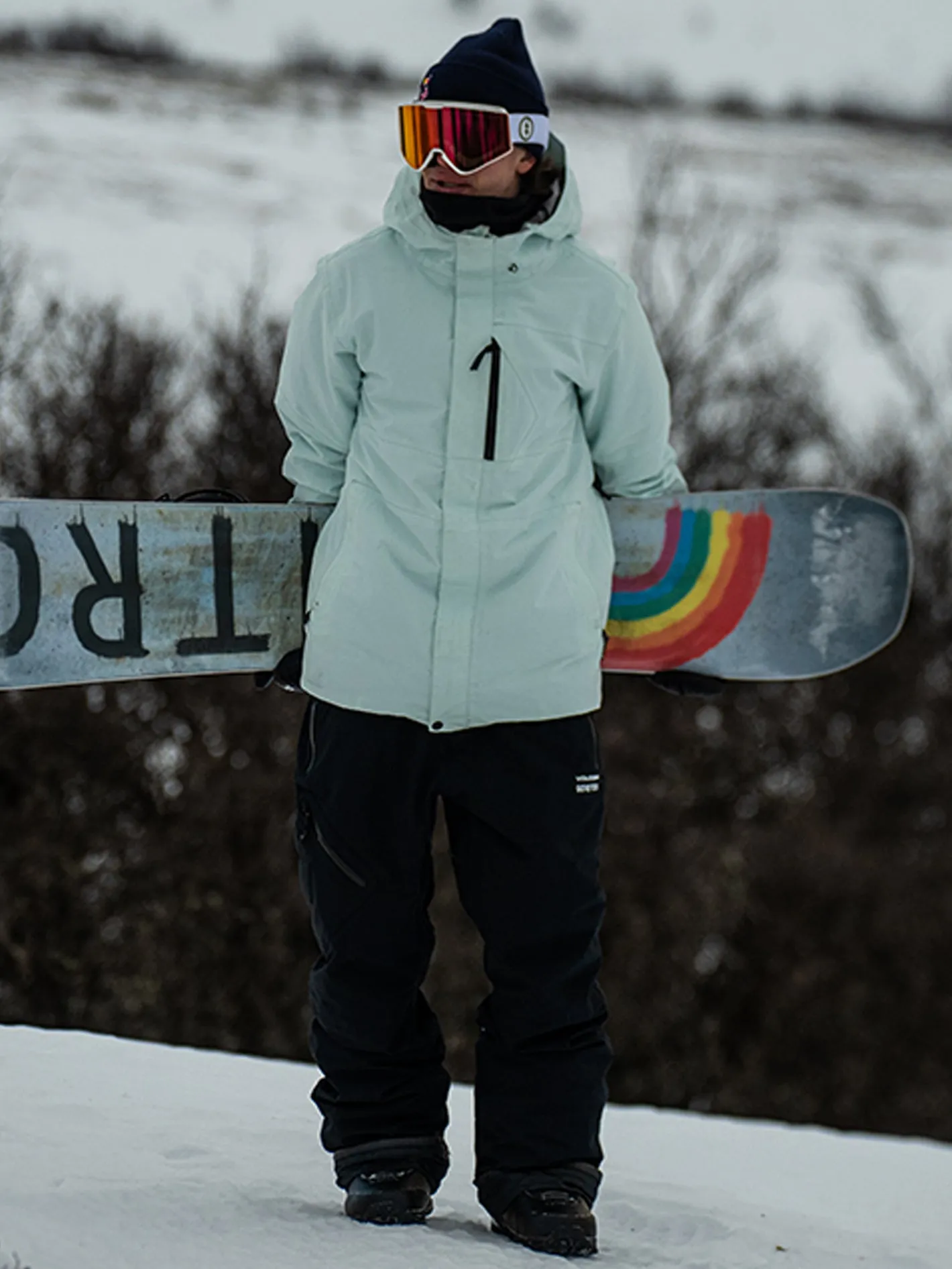 L Gore-Tex Trousers - Black