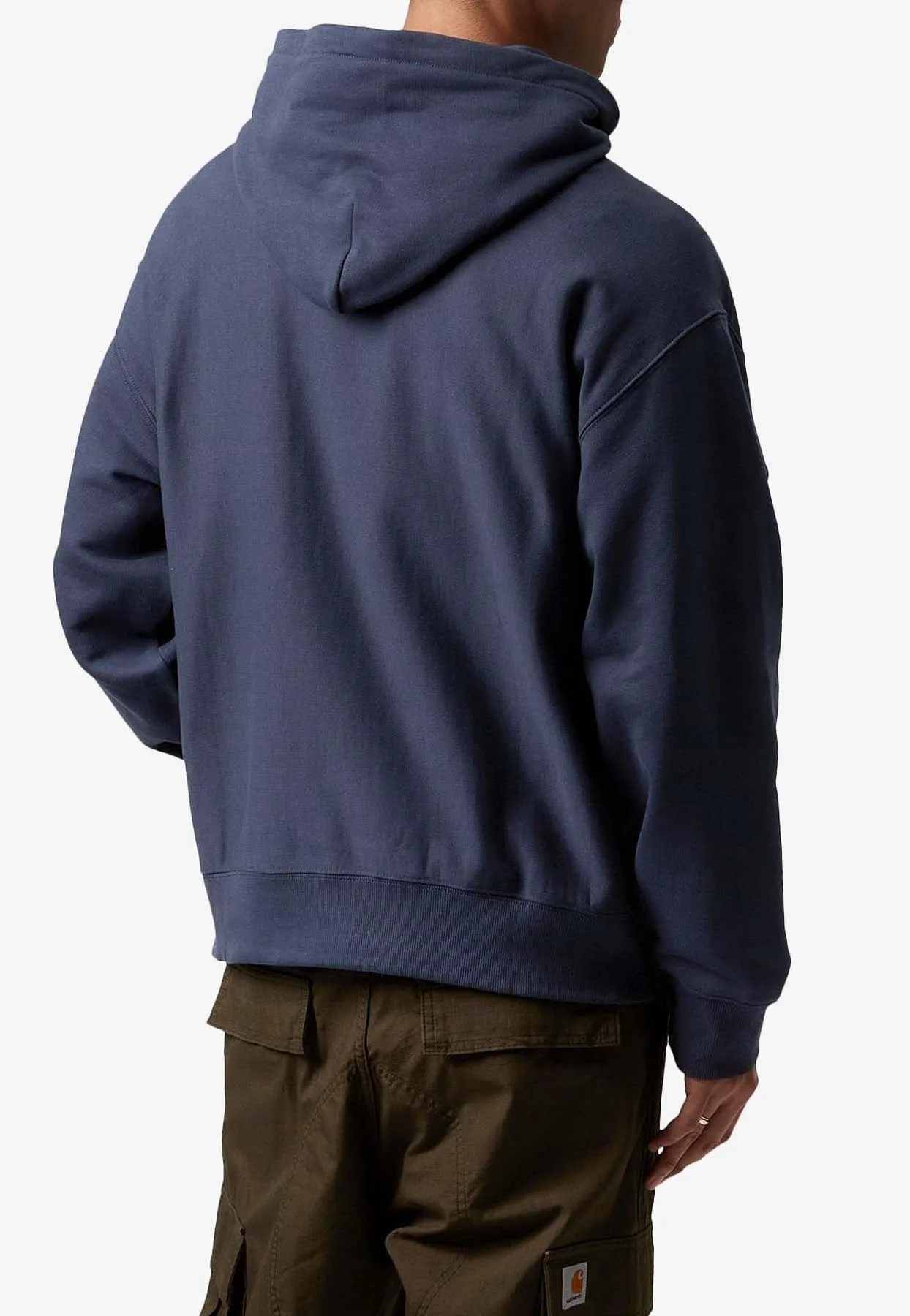 Label Script Hooded Sweatshirt