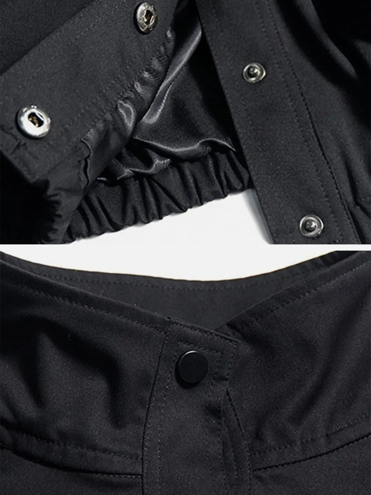 Labeling Pockets Stand Cargo Jacket