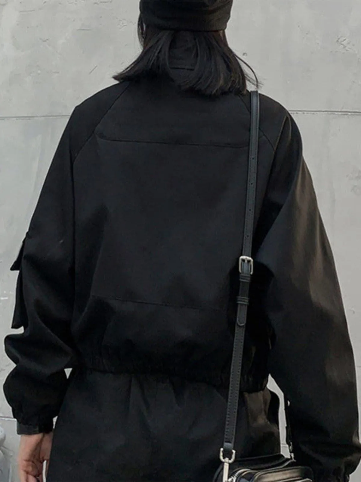 Labeling Pockets Stand Cargo Jacket