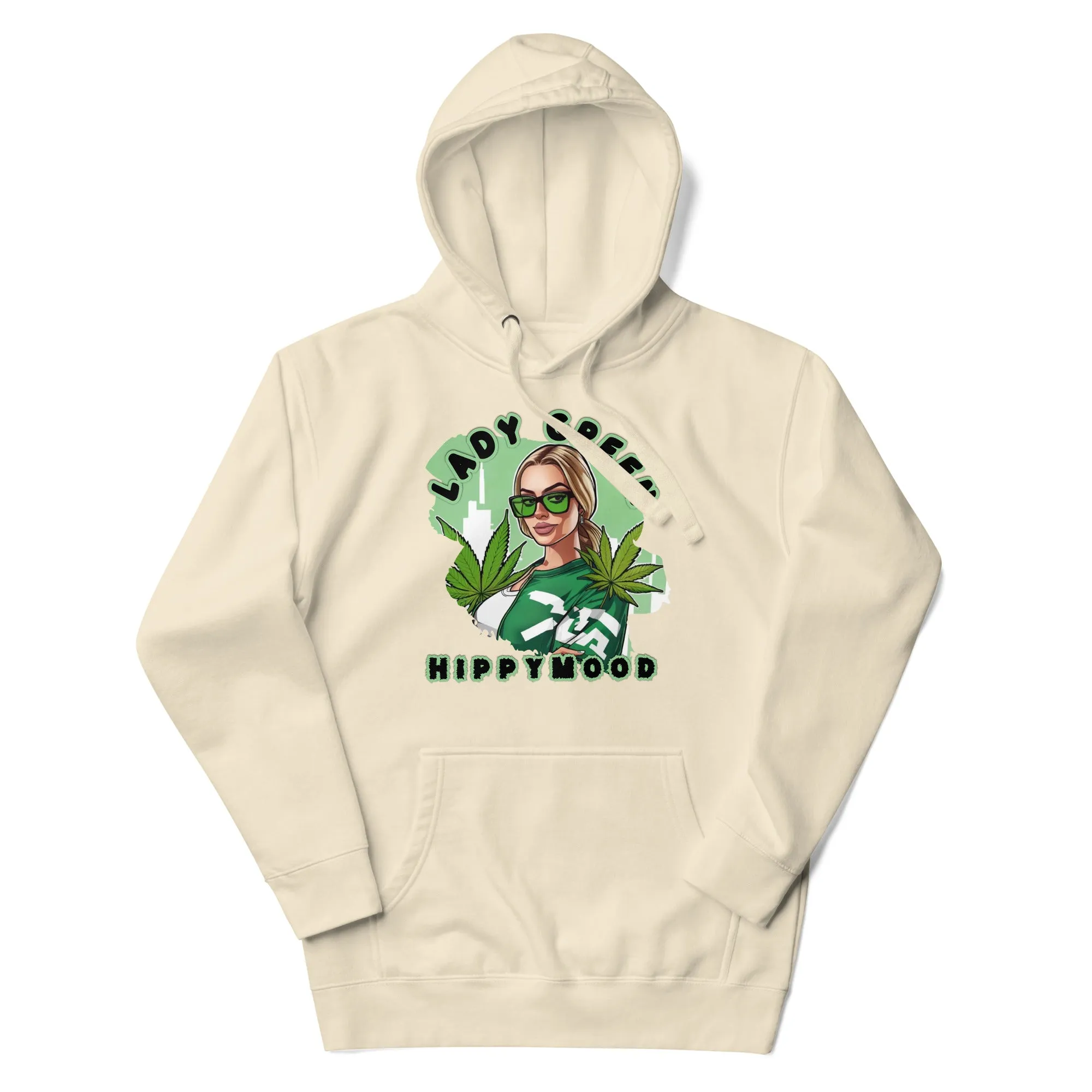 Lady Green Pullover Hoodie