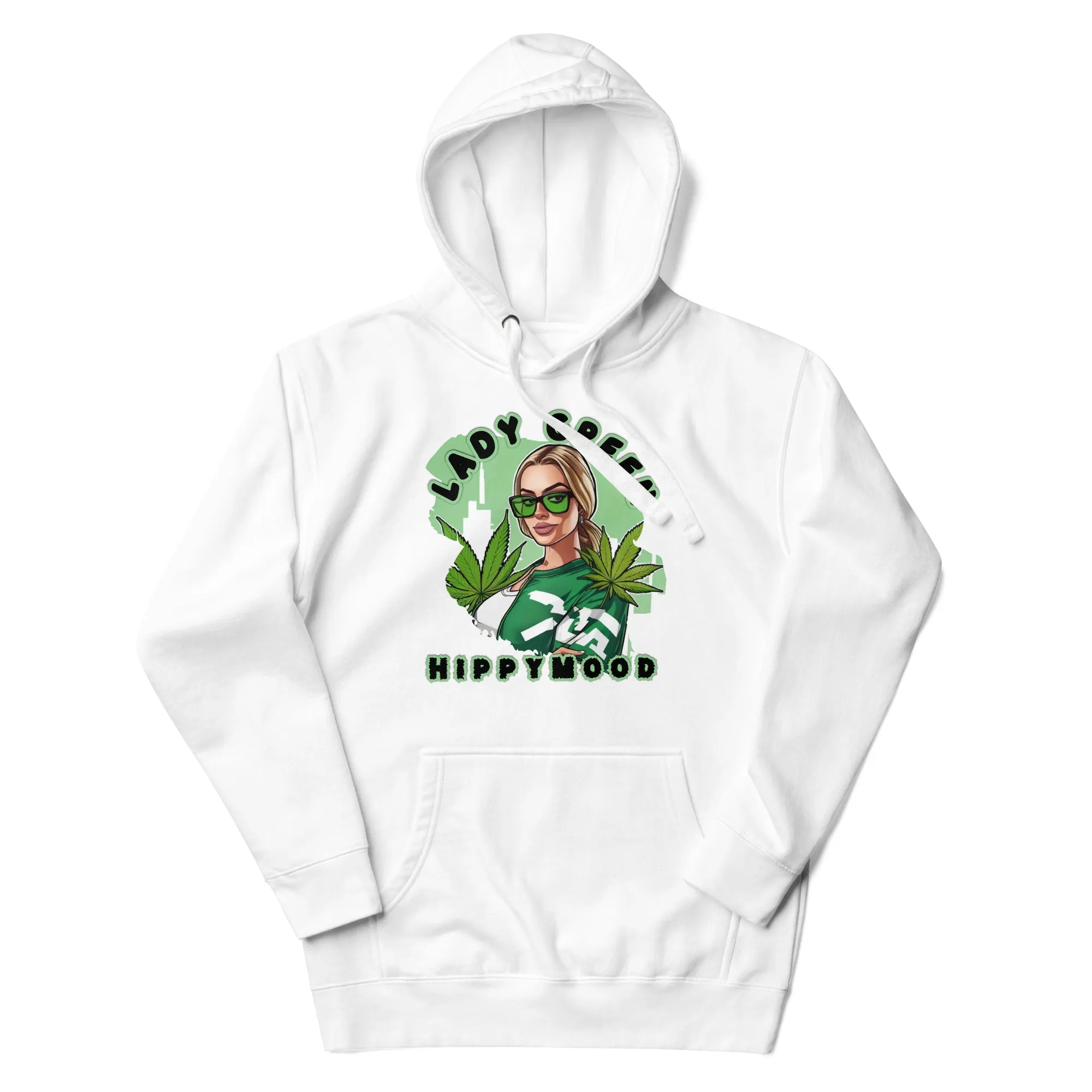 Lady Green Pullover Hoodie
