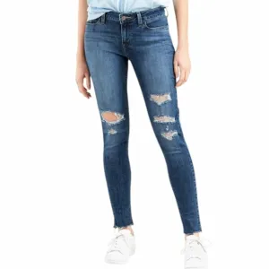 Levi's - 30x28 535™ Super Skinny Distressed Jeans