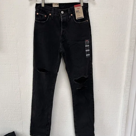 Levi's Premium Women's 501 Original Straight Leg Jeans, 25x30, No Stretch, NWT