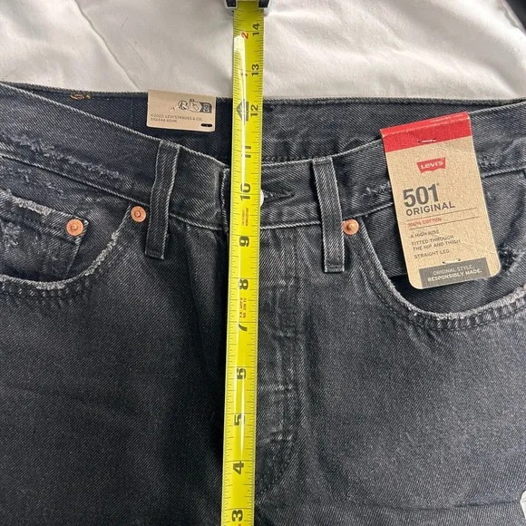 Levi's Premium Women's 501 Original Straight Leg Jeans, 25x30, No Stretch, NWT