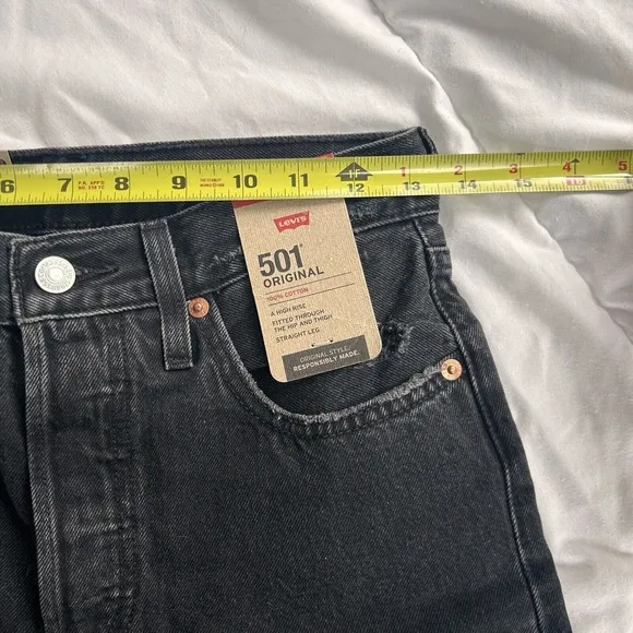 Levi's Premium Women's 501 Original Straight Leg Jeans, 25x30, No Stretch, NWT