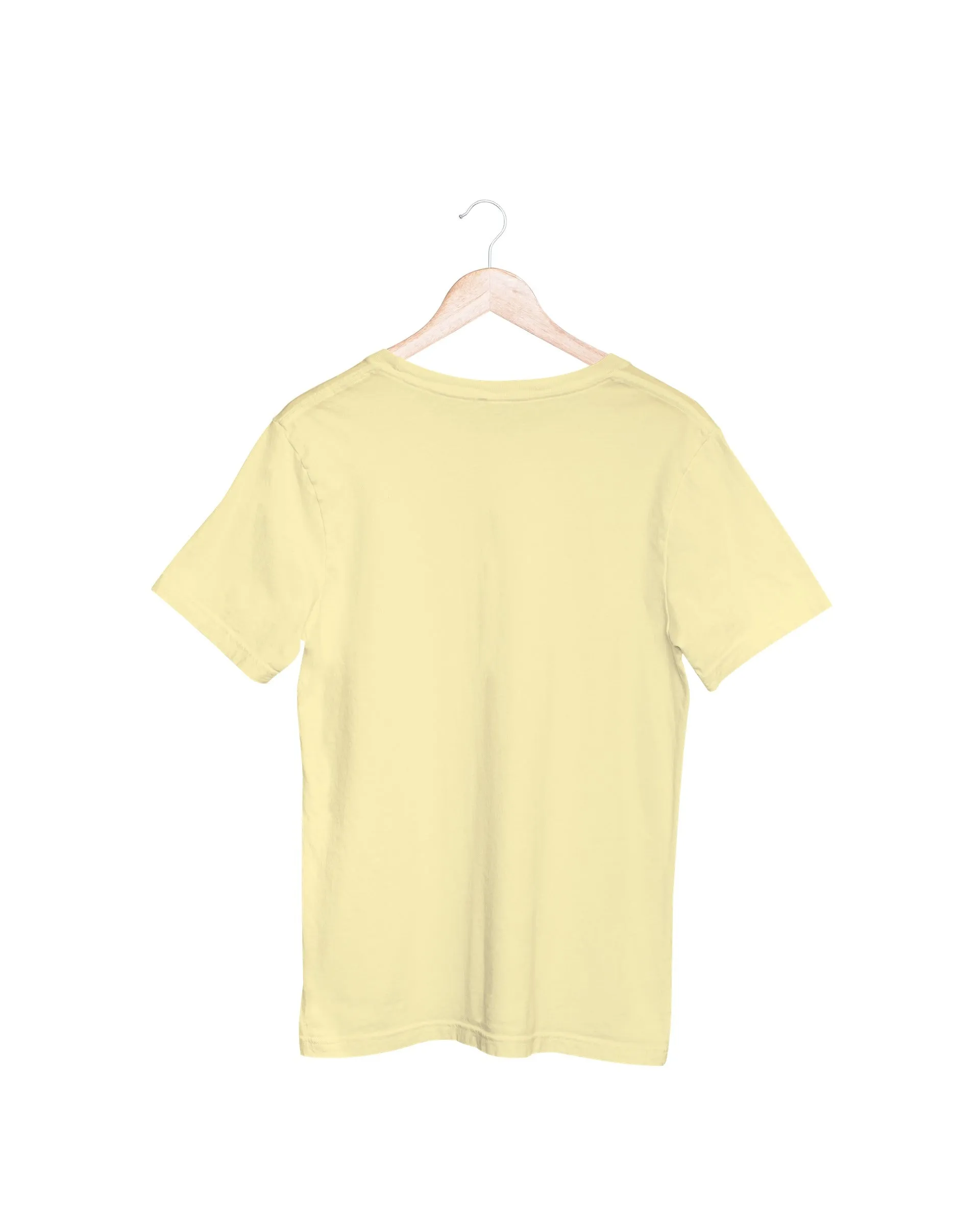 Light Lemon Yellow Oversized Fit Unisex T-Shirt