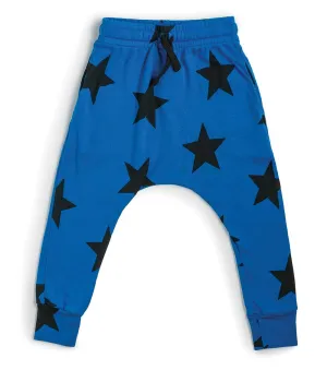LIGHT STAR BAGGY PANTS,BLUE