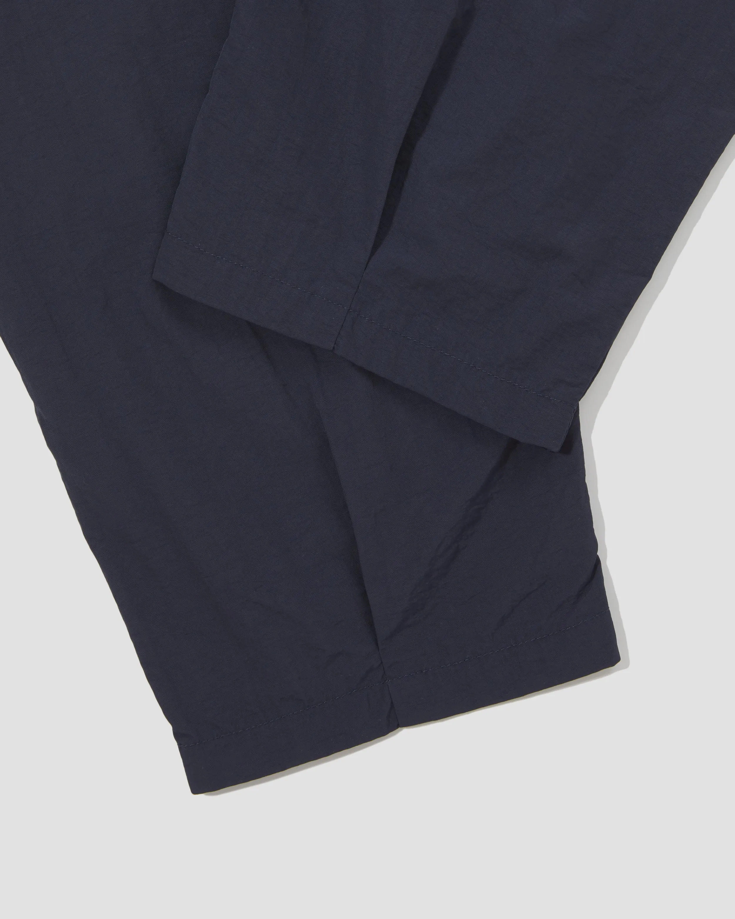 Lightweight Baggy Tapered Pants - Navy