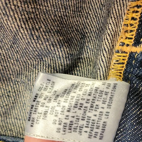 Like New Guess Jeans Beads and Hearts Distressed Mini Skirt