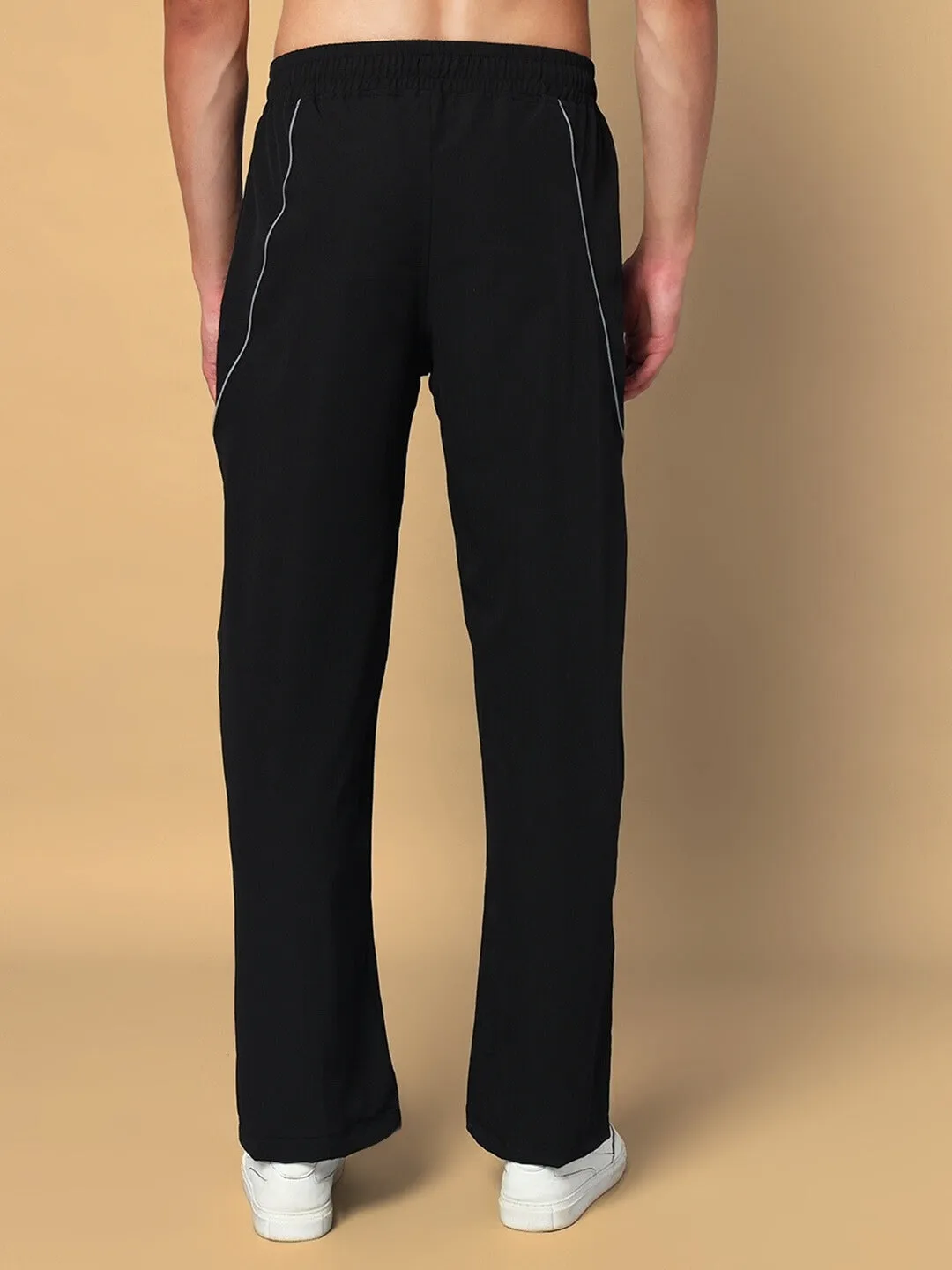Loco Reflector Parachute Cargo Pants (Black)
