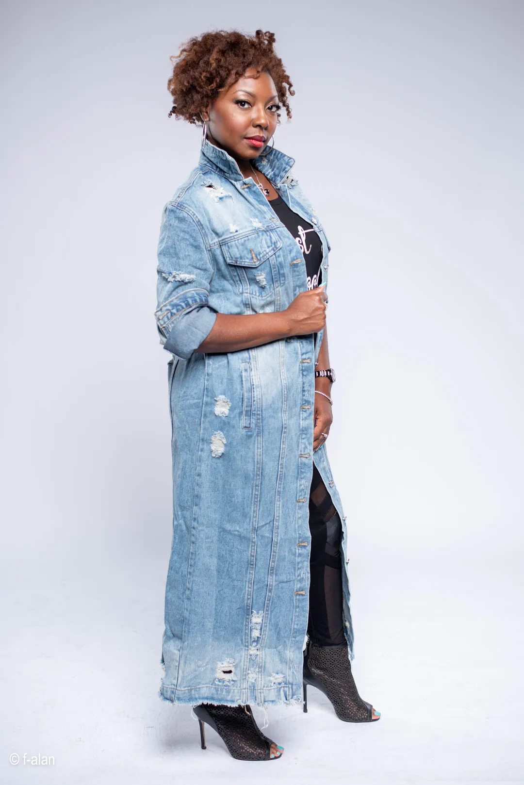 Long Denim Jacket