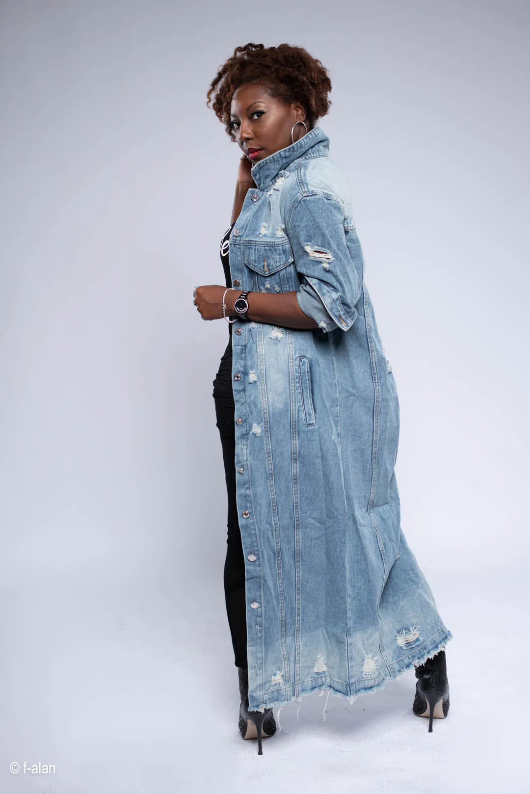 Long Denim Jacket