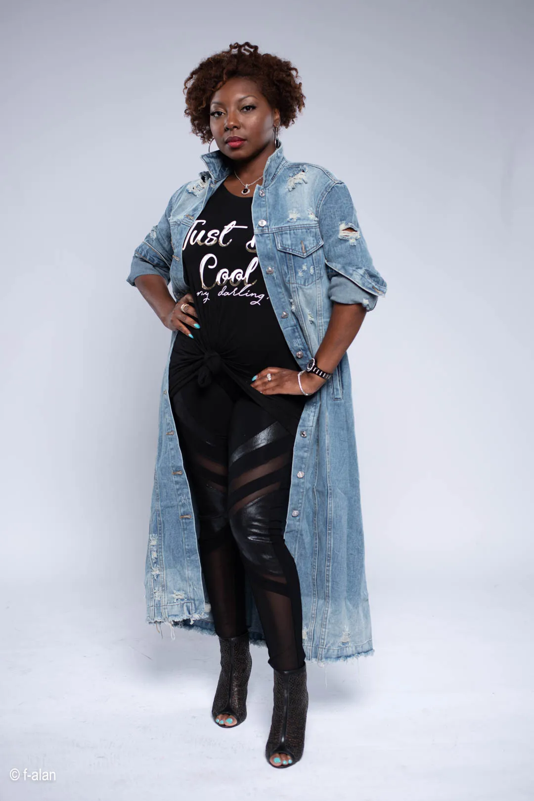 Long Denim Jacket