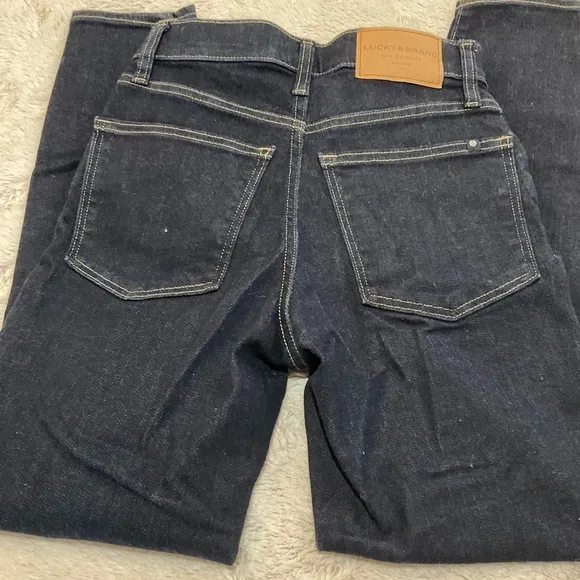 Lucky Brand Button Fly Skinny Jeans Size 2/26