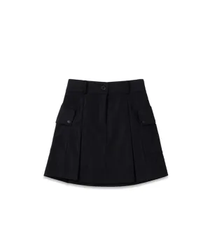 MACKY Golf: Cargo Pop Skirt - Black