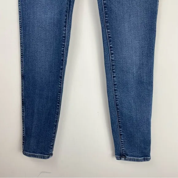 Madewell 10” High Rise Skinny Jeans Sz 28 Medium Dark Wash