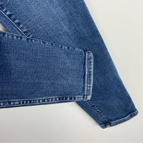 Madewell 10” High Rise Skinny Jeans Sz 28 Medium Dark Wash