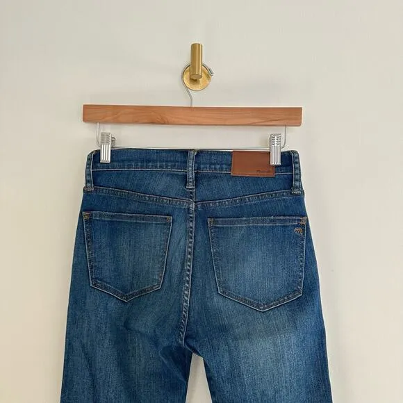 Madewell 9&quot; High-Rise Skinny Jeans: Destructed-Hem Edition 24 $135