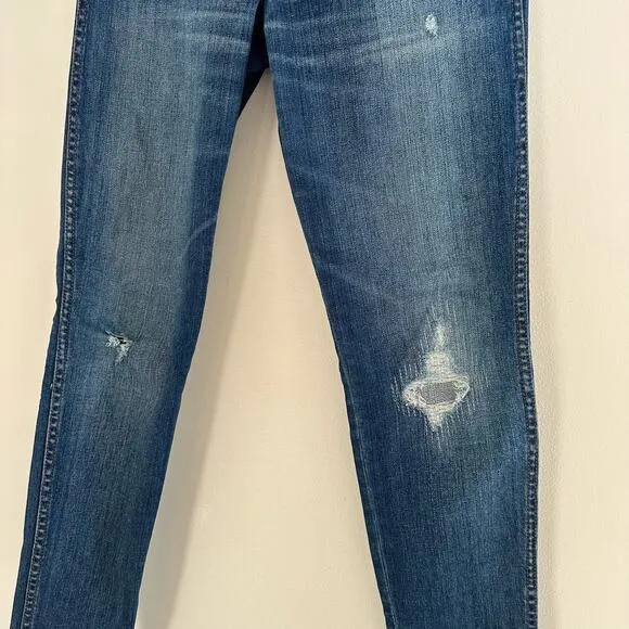 Madewell 9&quot; High-Rise Skinny Jeans: Destructed-Hem Edition 24 $135