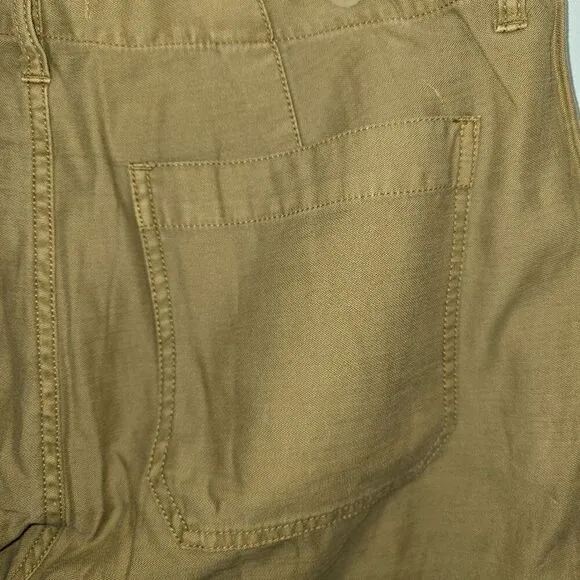 Madewell Brown Griff Tapered Fatigue Cargo Pants 32