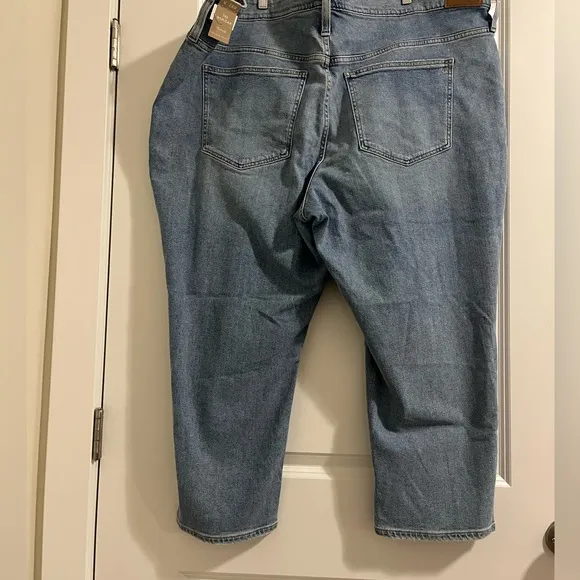 Madewell The Momjean Distressed Denim Jeans Women’s Size