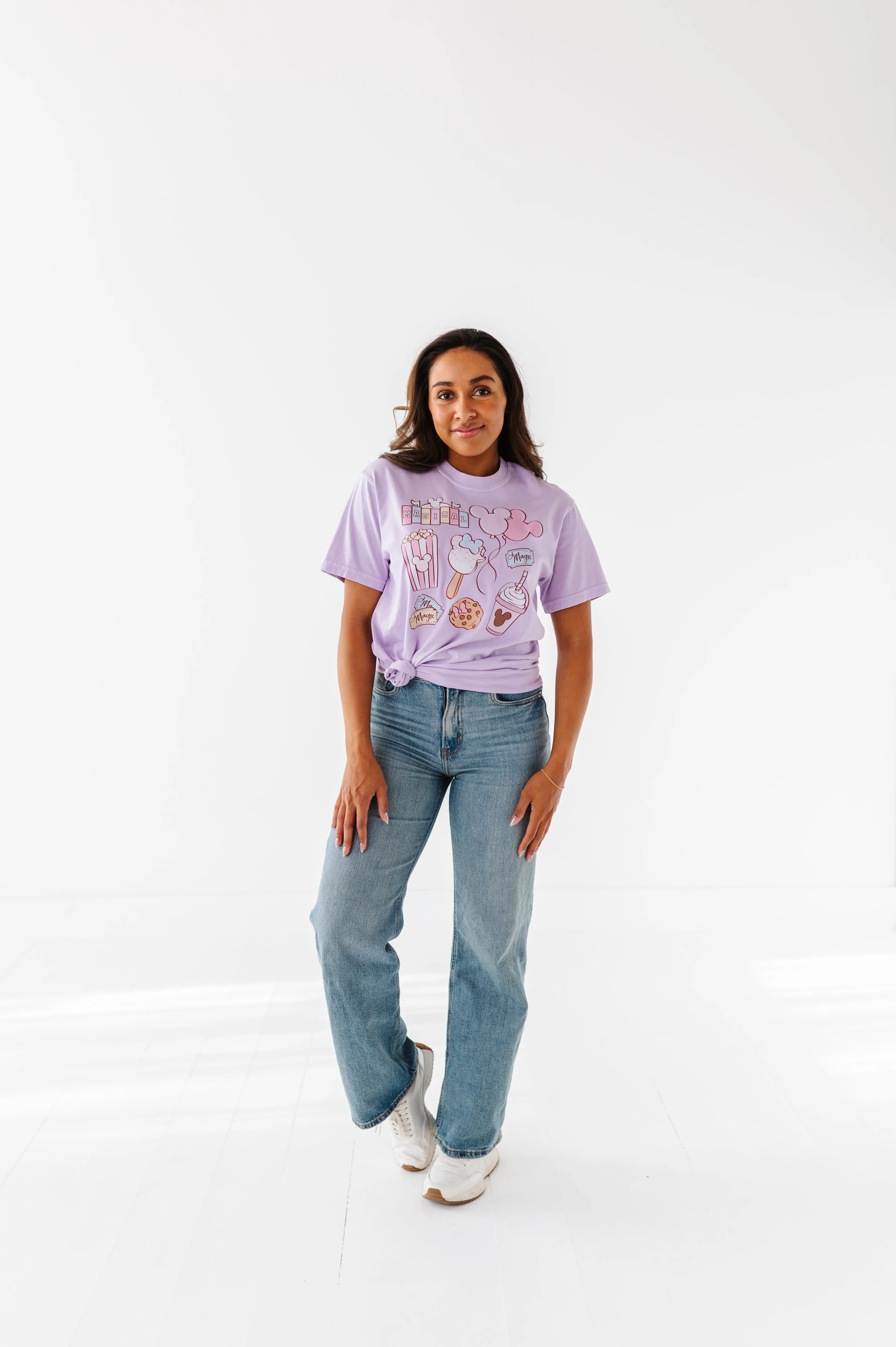 MAGICAL SNACKS | LILAC ADULT TEE (*SHIPS MID-MARCH)