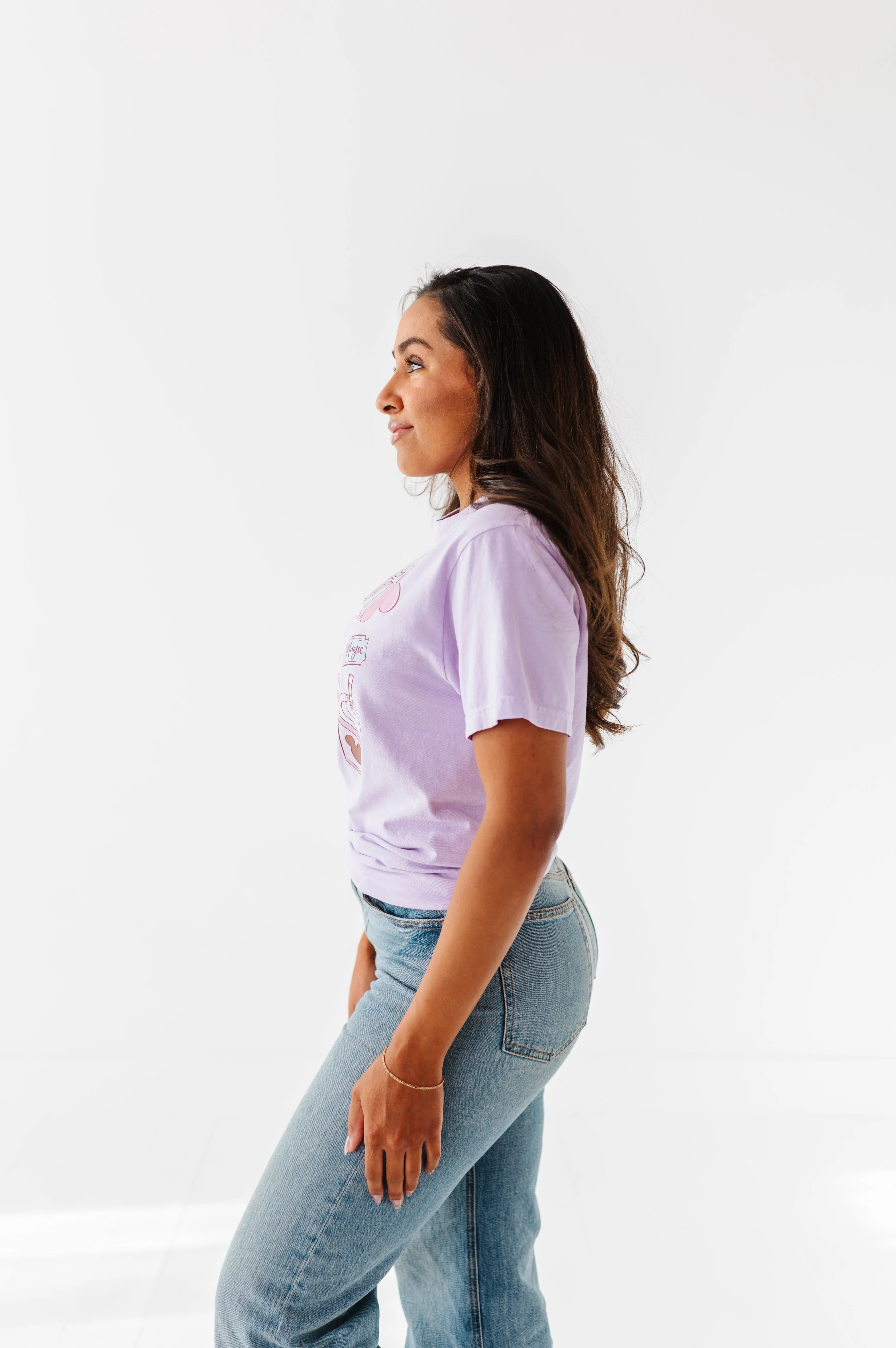 MAGICAL SNACKS | LILAC ADULT TEE (*SHIPS MID-MARCH)