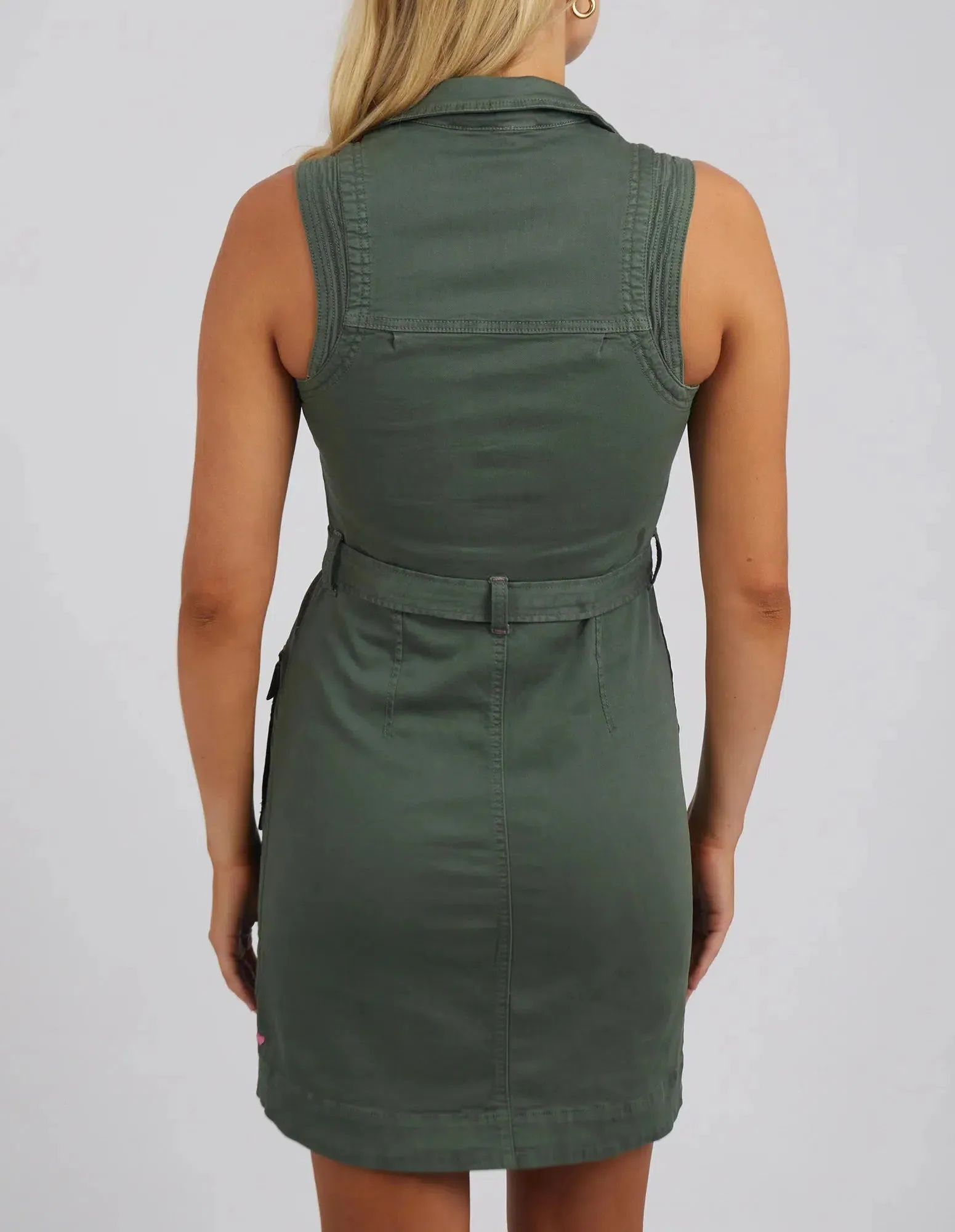 Marigold Denim Dress - Clover