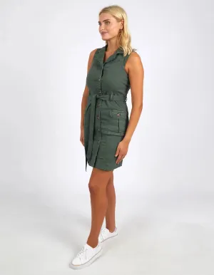 Marigold Denim Dress - Clover