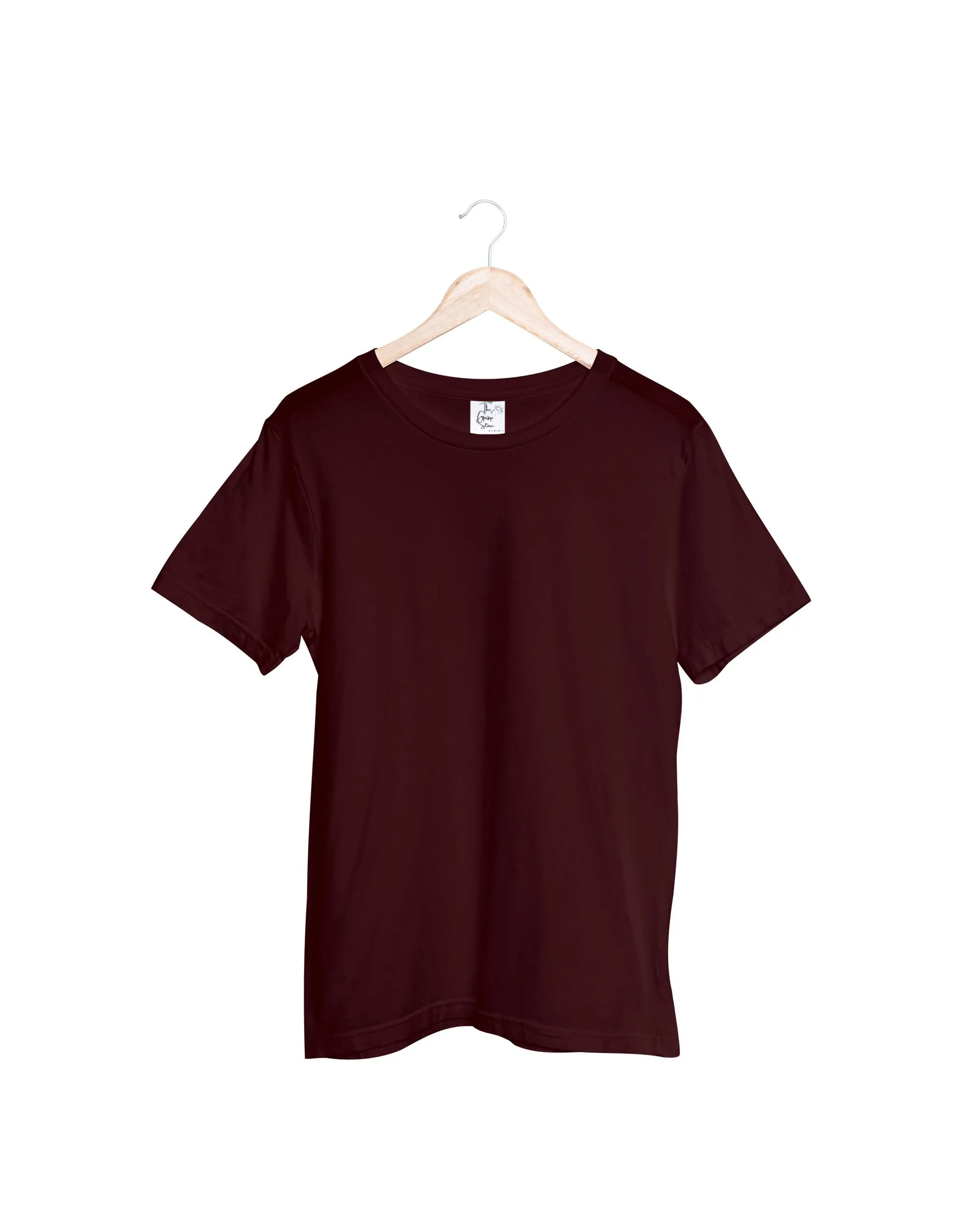 Maroon Oversized Fit Unisex T-Shirt