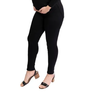 Maternity 32' Butter Skinny W/ Bellyband In Black
