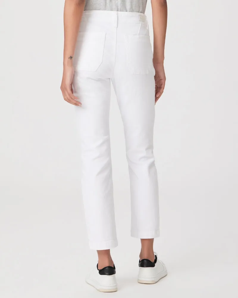 Mayslie Straight Ankle - Crisp White