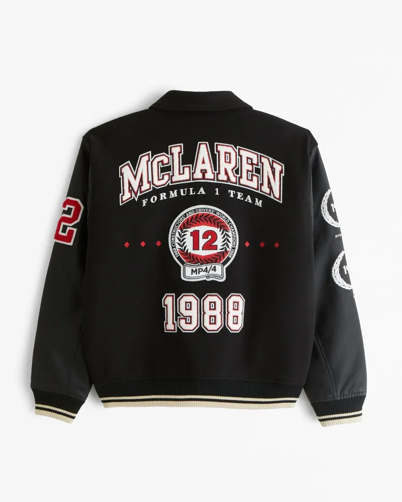 McLaren Varsity Bomber Jacket – Racing Team Style