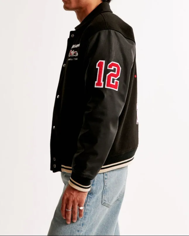 McLaren Varsity Bomber Jacket – Racing Team Style