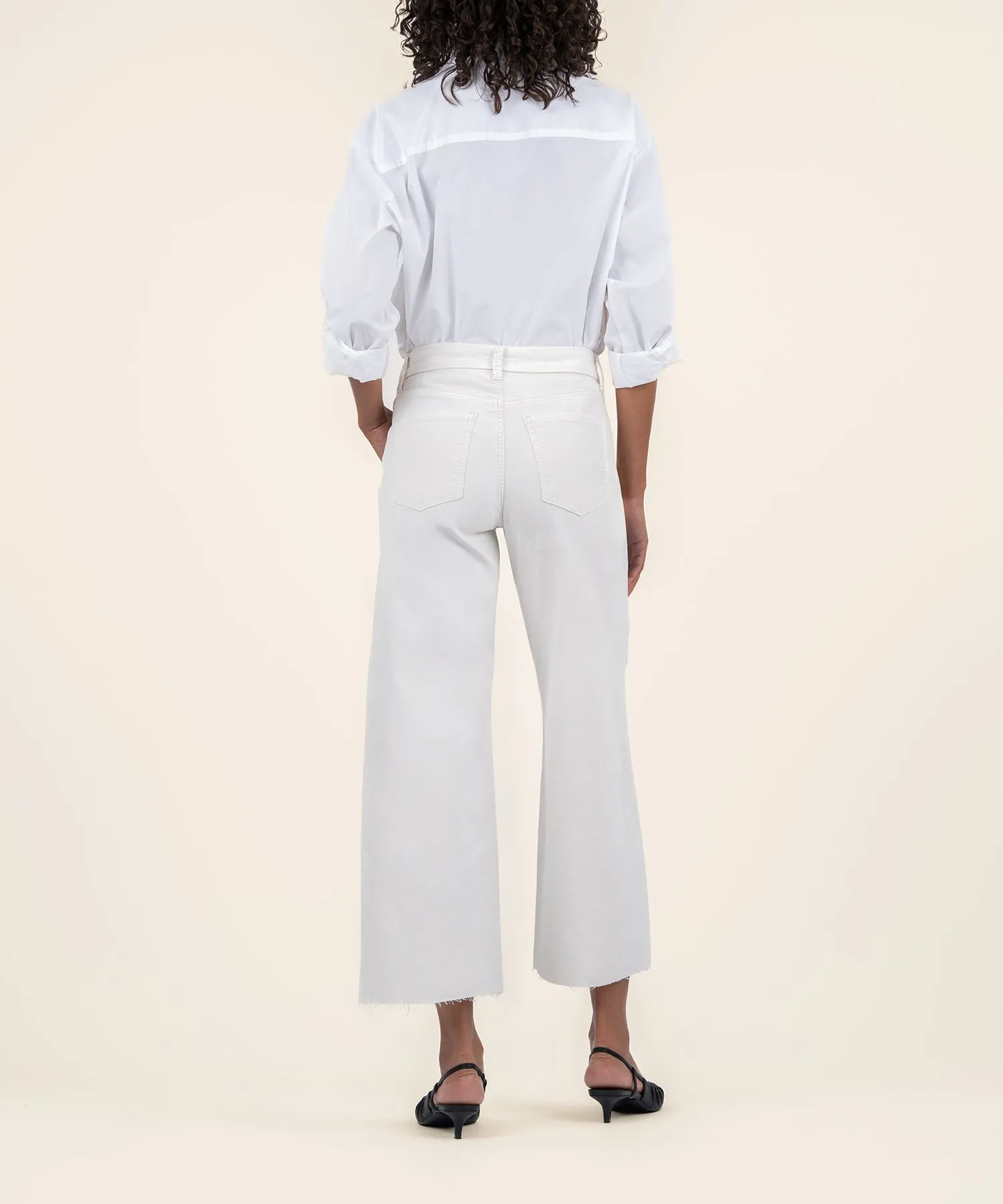 Meg Velvet High Rise Wide Leg - FINAL SALE