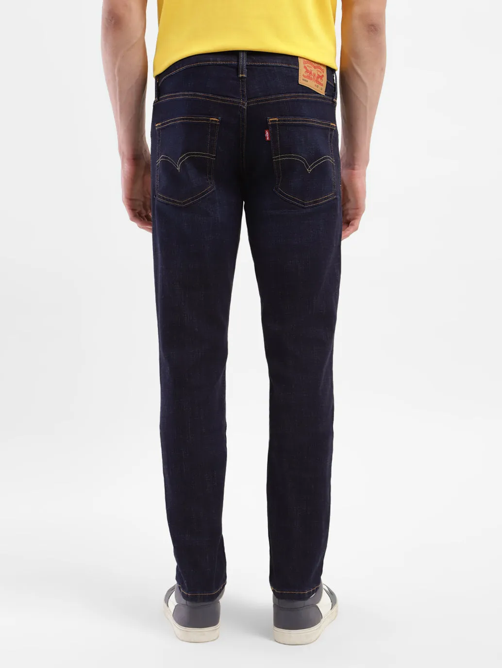 Men's 65504 Blue Skinny Fit Mid Rise Jeans