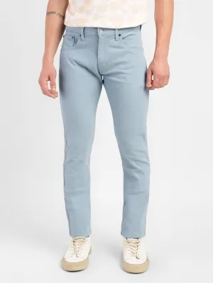 Men's 65504 Blue Skinny Fit Mid Rise Jeans
