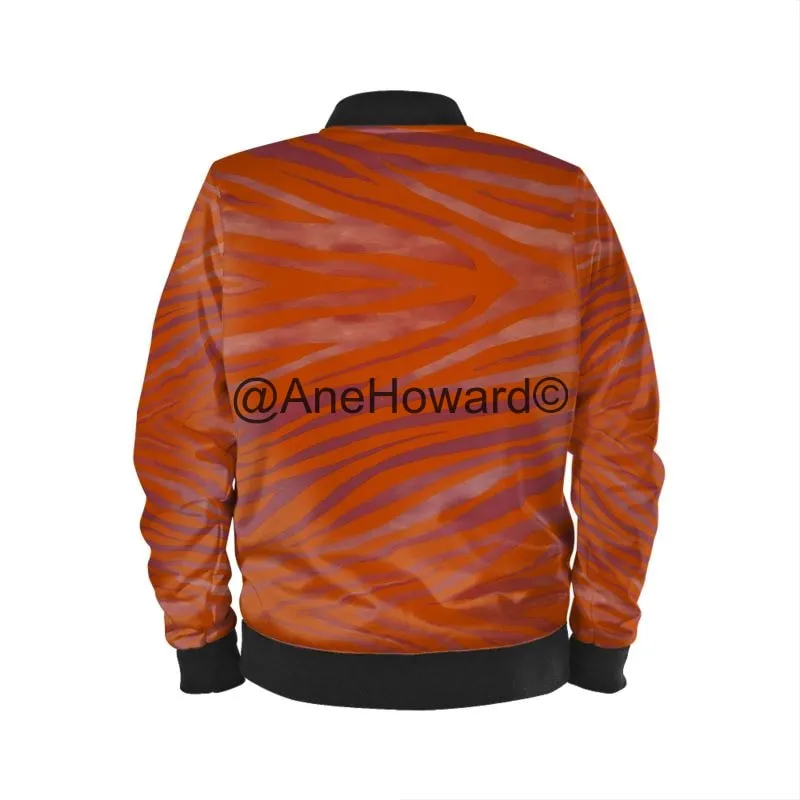 Men’s Bomber Jacket Flames