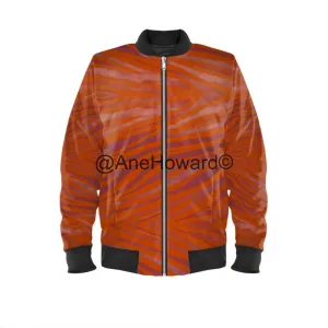 Men’s Bomber Jacket Flames