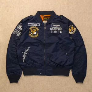 Men's Bomber Jacket MA-01 Plus-size
